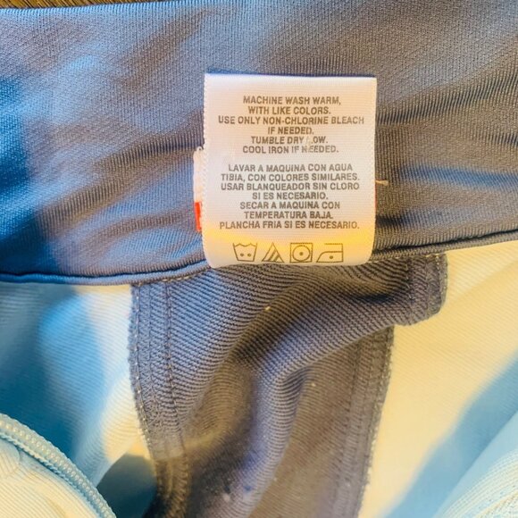 Danskin Retro Style Tape Stripes Track Jacket Size S Blue Activewear Casual Gym - Picture 10 of 16